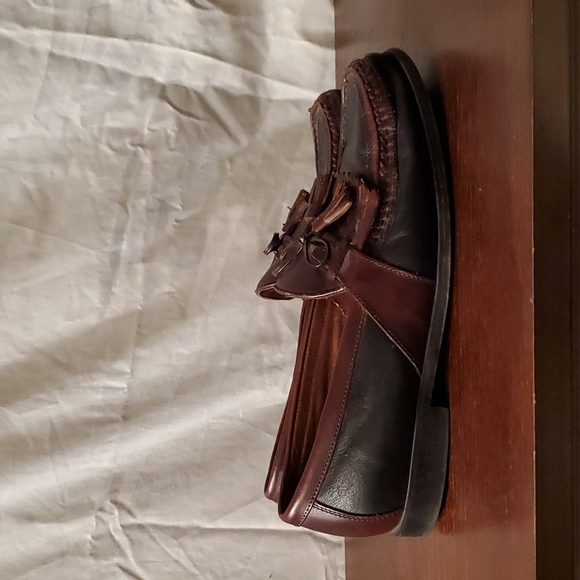 Johnston Murphy Men's Aragon II Black-Brown, 11.5 - Picture 4 of 9